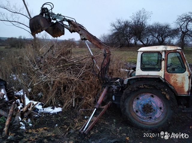 Услуги грейферного погрузчика