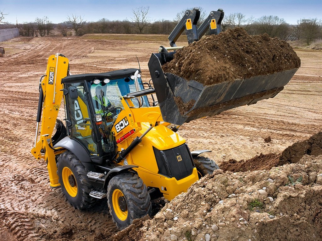 Экскаватор- погрузчик JCB + Оборудование