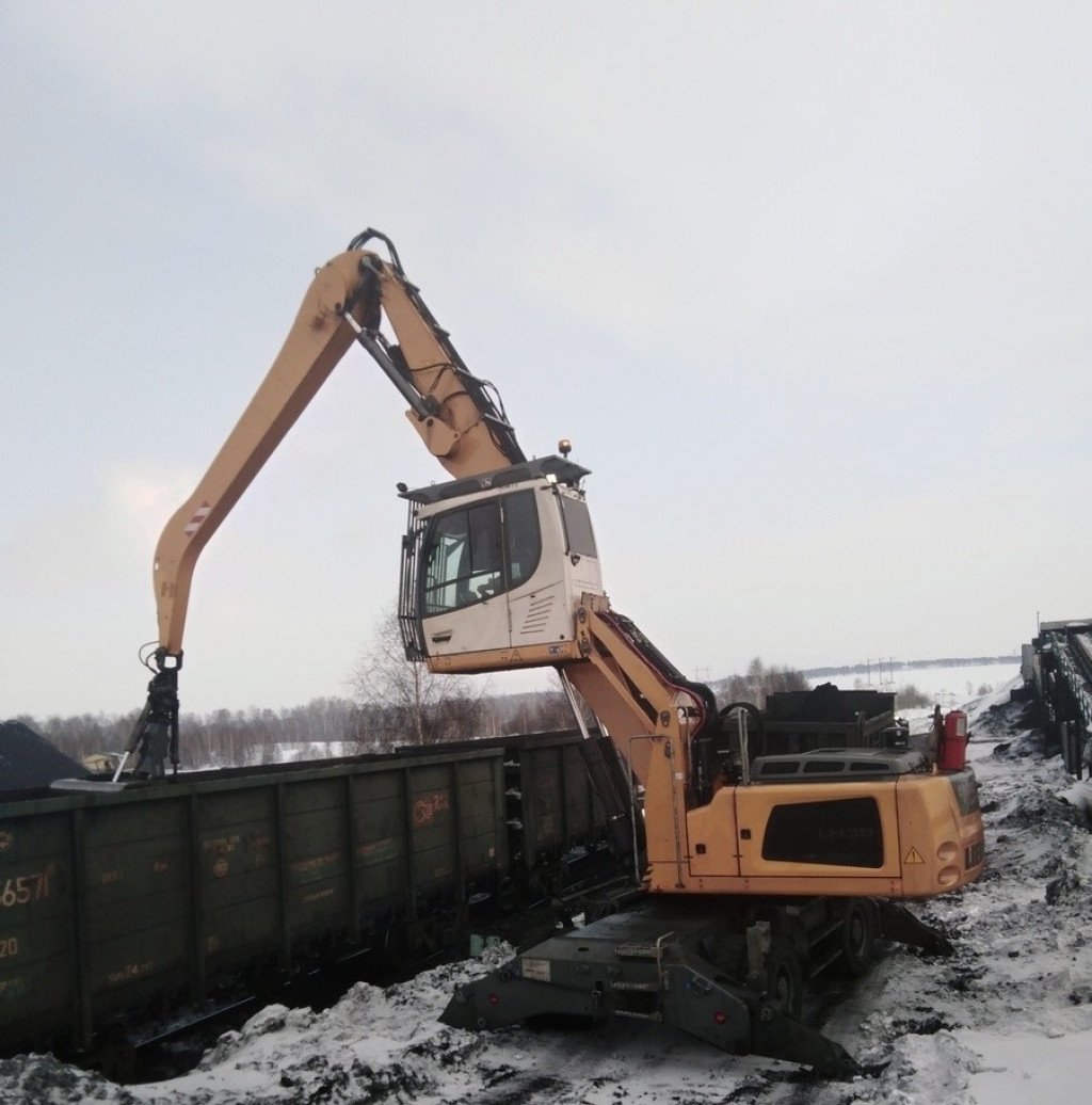 Аренда грейферного погрузчика LIBHERR LH 30