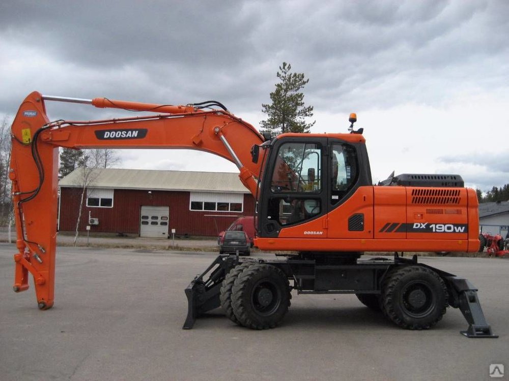 Услуги грейферного погрузчика DOOSAN