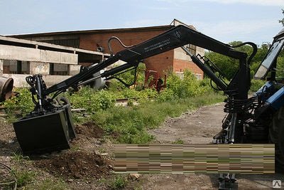 Грейферный погрузчик ПЭФ-1бм