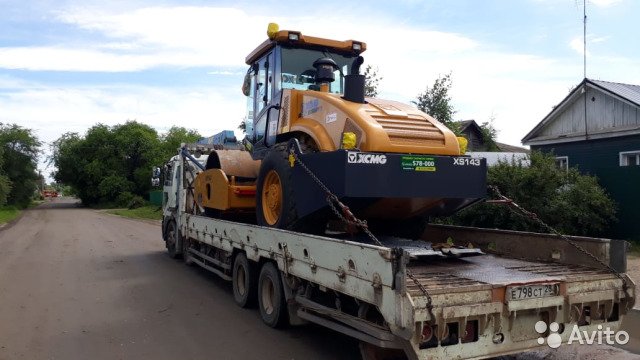 Трал 40т, Эвакуатор, Кран10т, Полуприцеп 13, 6 м