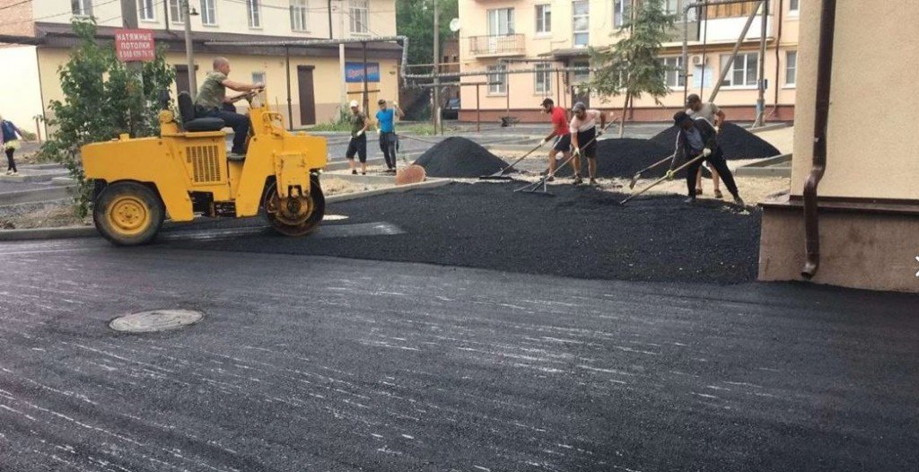 Асфальтирование, Комбинированный каток аренда