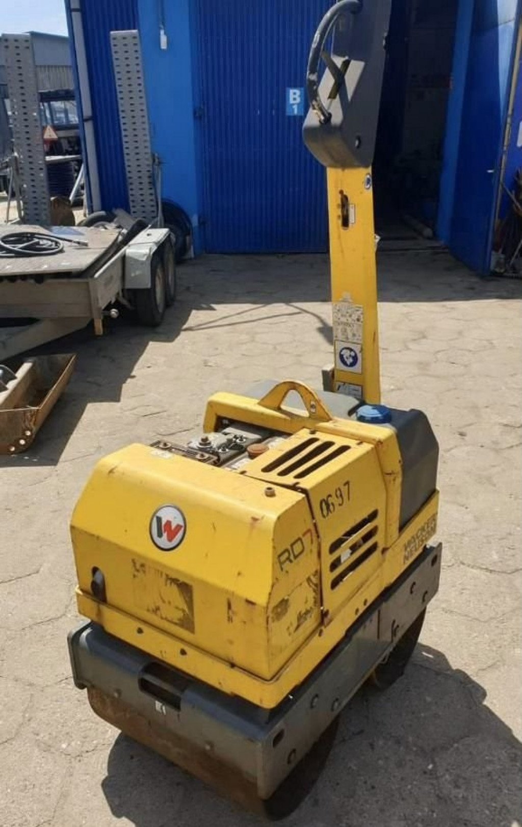 Аренда ручного катка Wacker