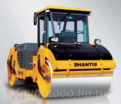 Аренда вибрационного катка Shantui 13 тн