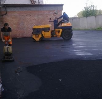 Асфальтирование и благоустройство / аренда катка