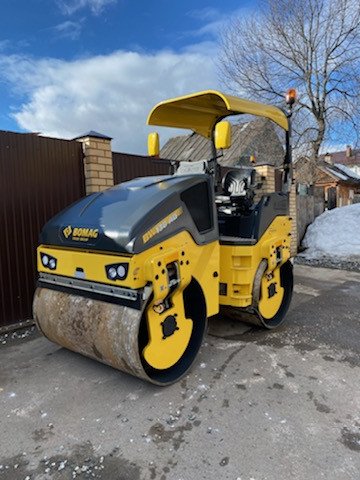 Аренда двухвальцового катка Bomag 138 AD-5
