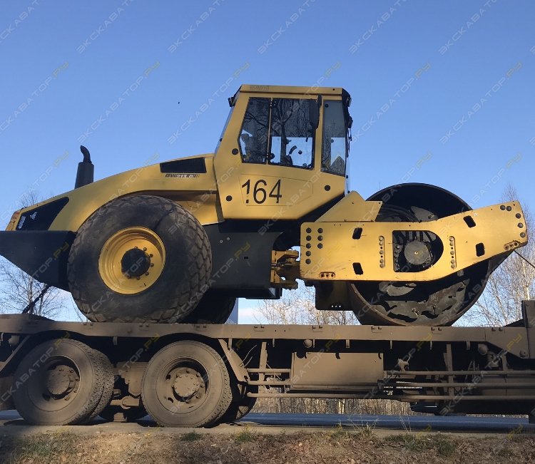 Аренда грунтового катка Bomag