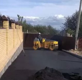 Асфальтирование дорог, придомовых территорий