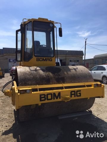 Аренда катков Bomag для грунта, щебня, песка, глины