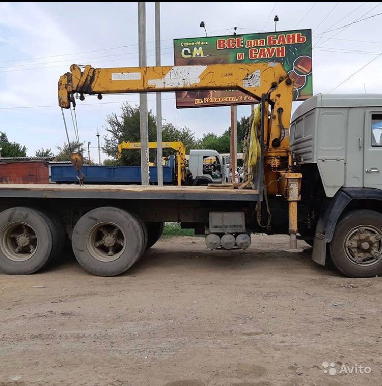 Услуги крана манипулятора