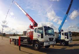 Аренда крана манипулятора Hino, стрела 7 т