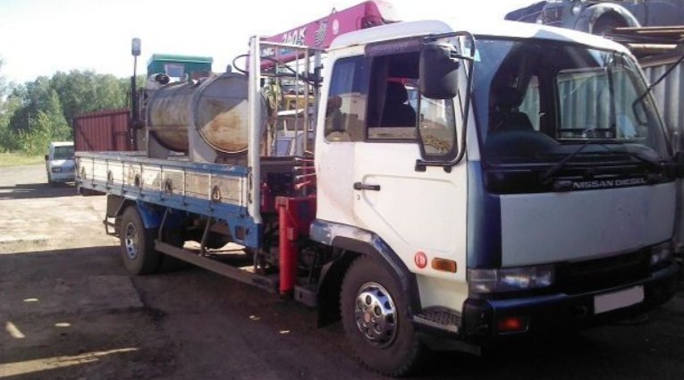 Манипулятор Nissan Diesel Condo в аренду