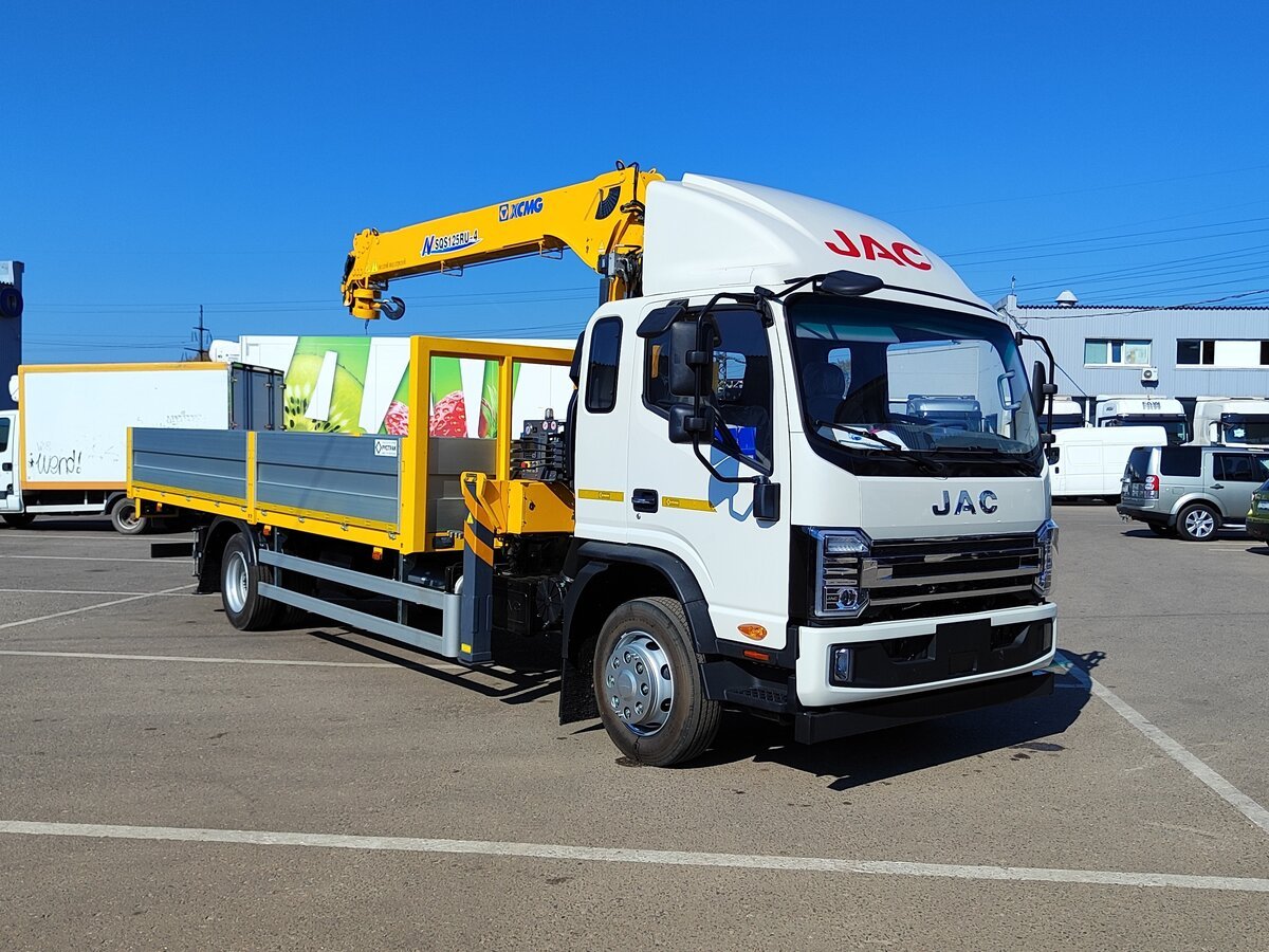 Услуги телескопического крана манипулятора JAC