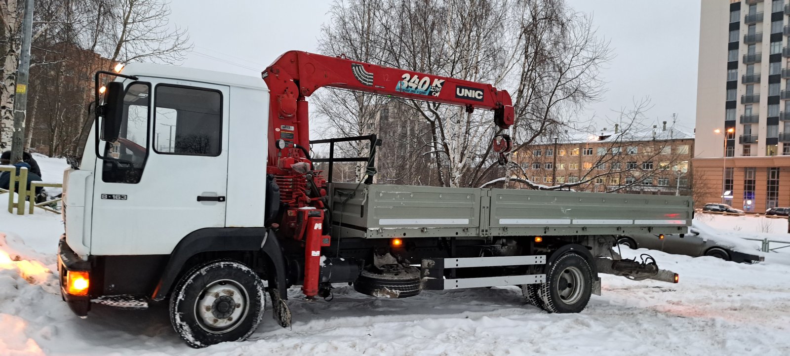 Услуги манипулятора телескопического с траверсой