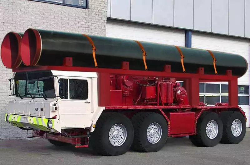 Трубовоз FAUN Elefant