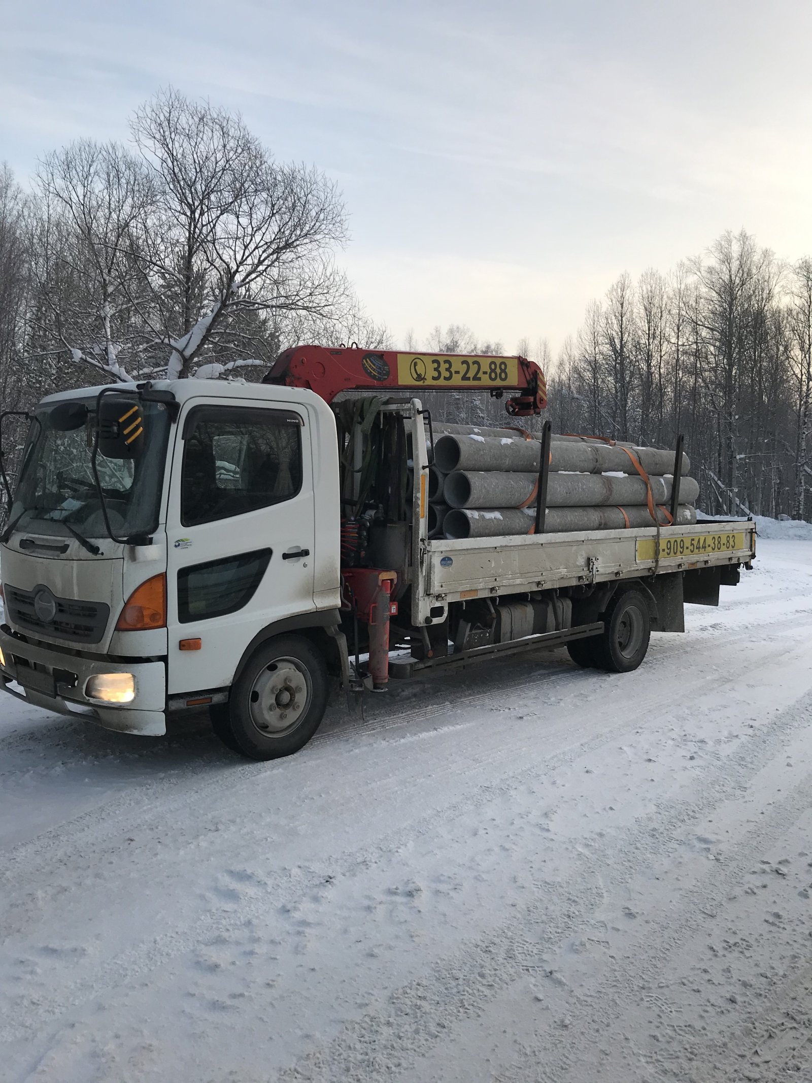 Грузоперевозки. Аренда манипулятора