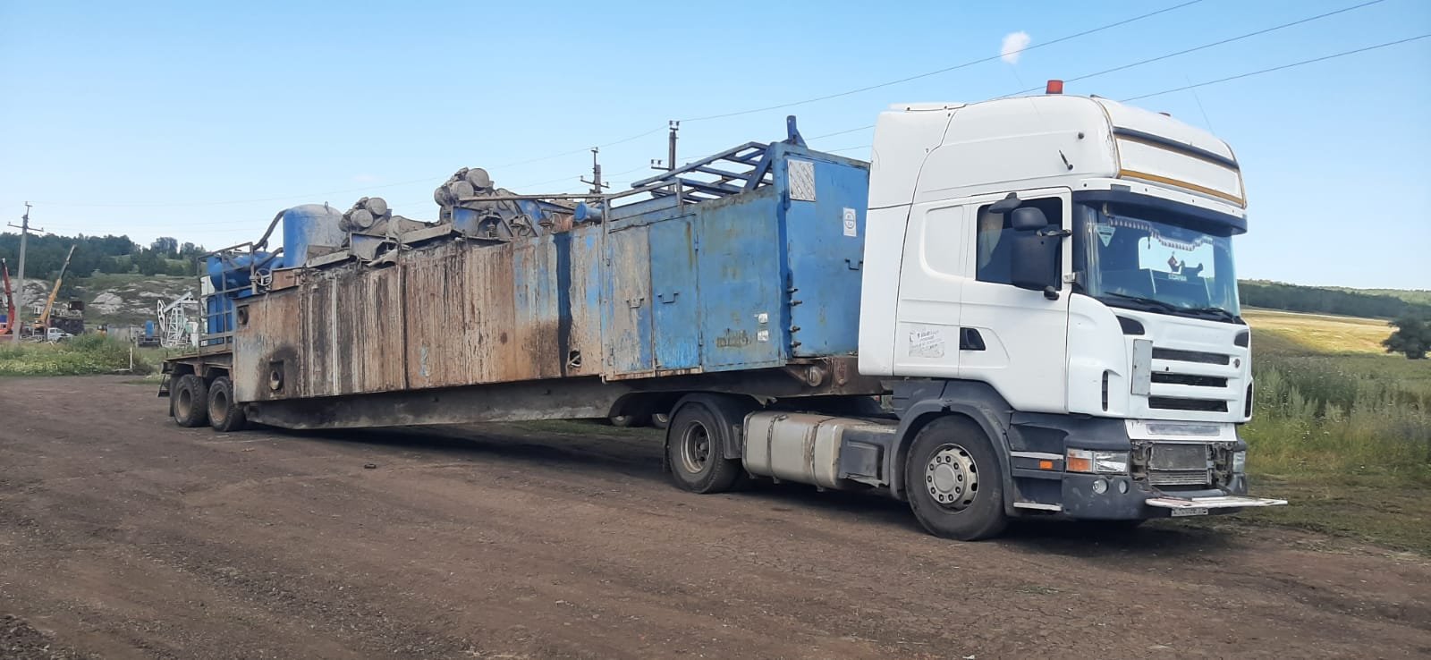 Услуги трала крана манипулятора