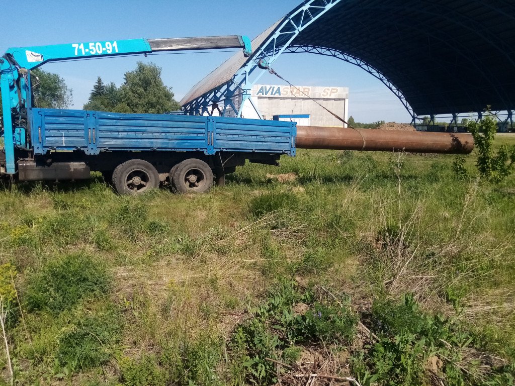 Кран-манипулятор Камаз 8т с бортом 6. 2м для ЖБИ и бочек