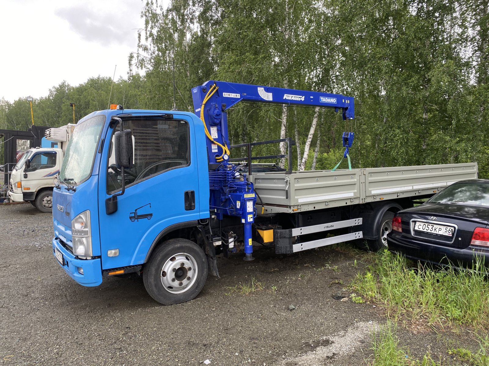 Манипулятор Isuzu. Эвакуатор. Перевозка грузов