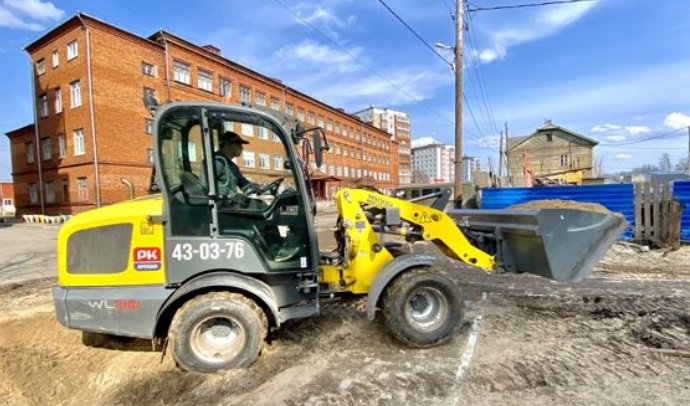 Работа в условиях узких городских улицах