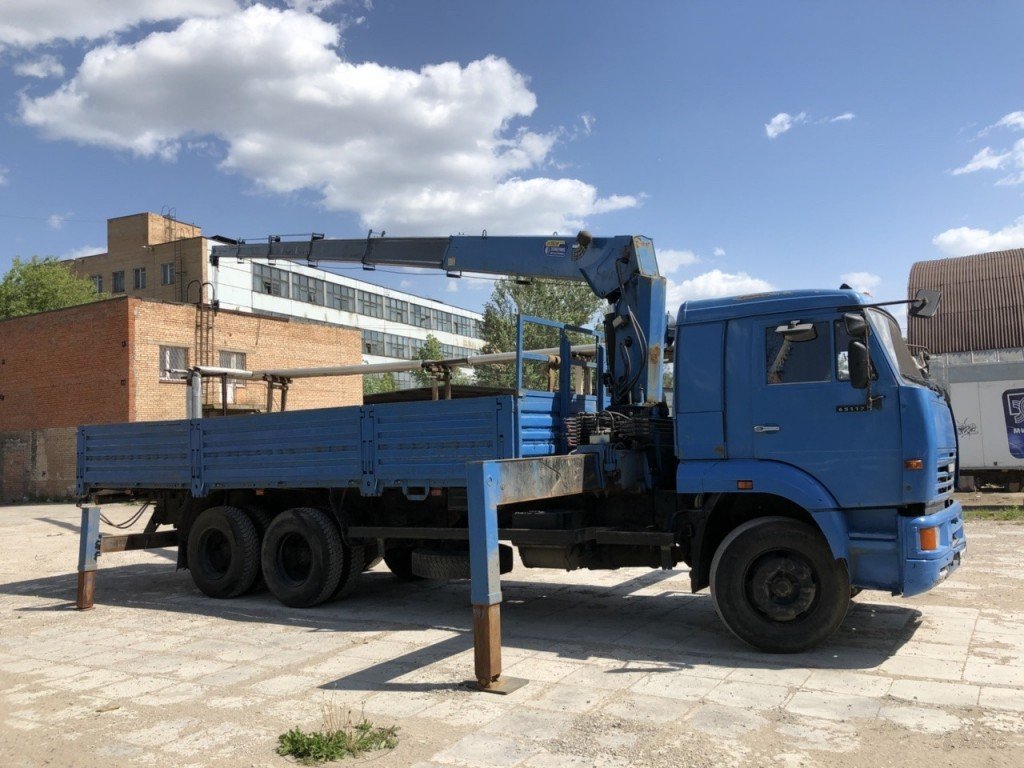 Манипуляторы на базе КАМАЗ