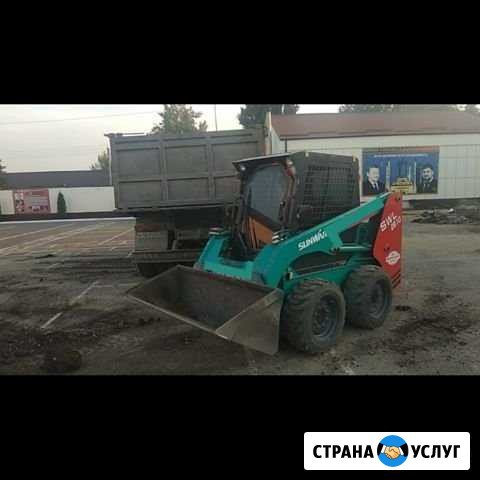 Услуги минитрактора, планировка, погрузка, очистка