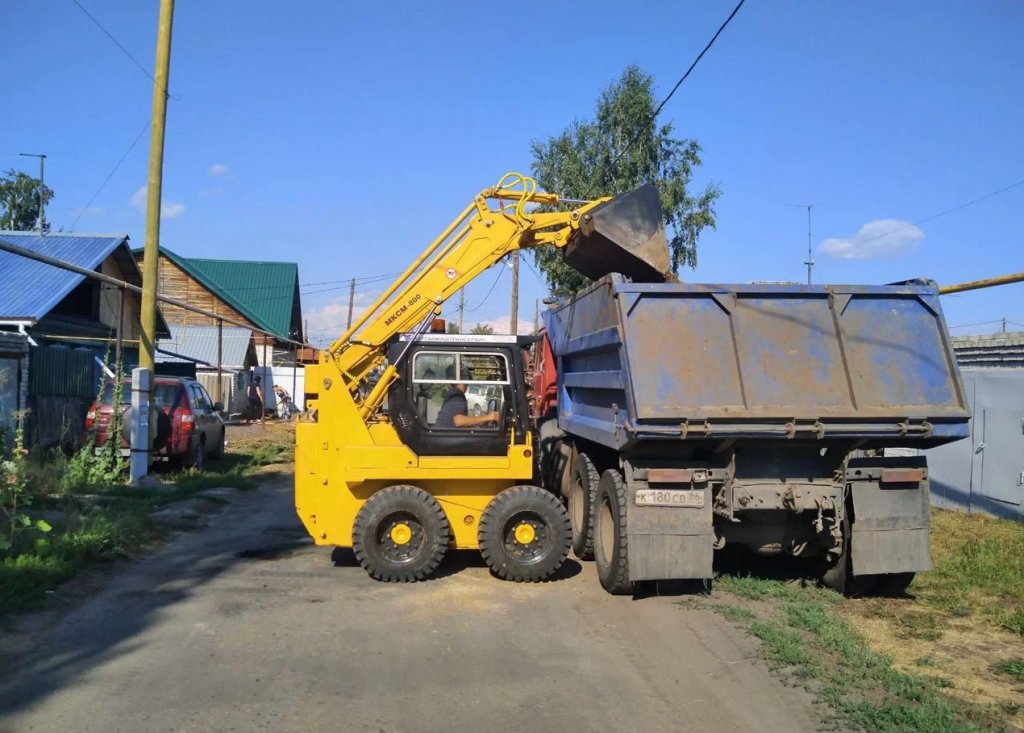 Услуги погрузчика, камаз самосвала 13т