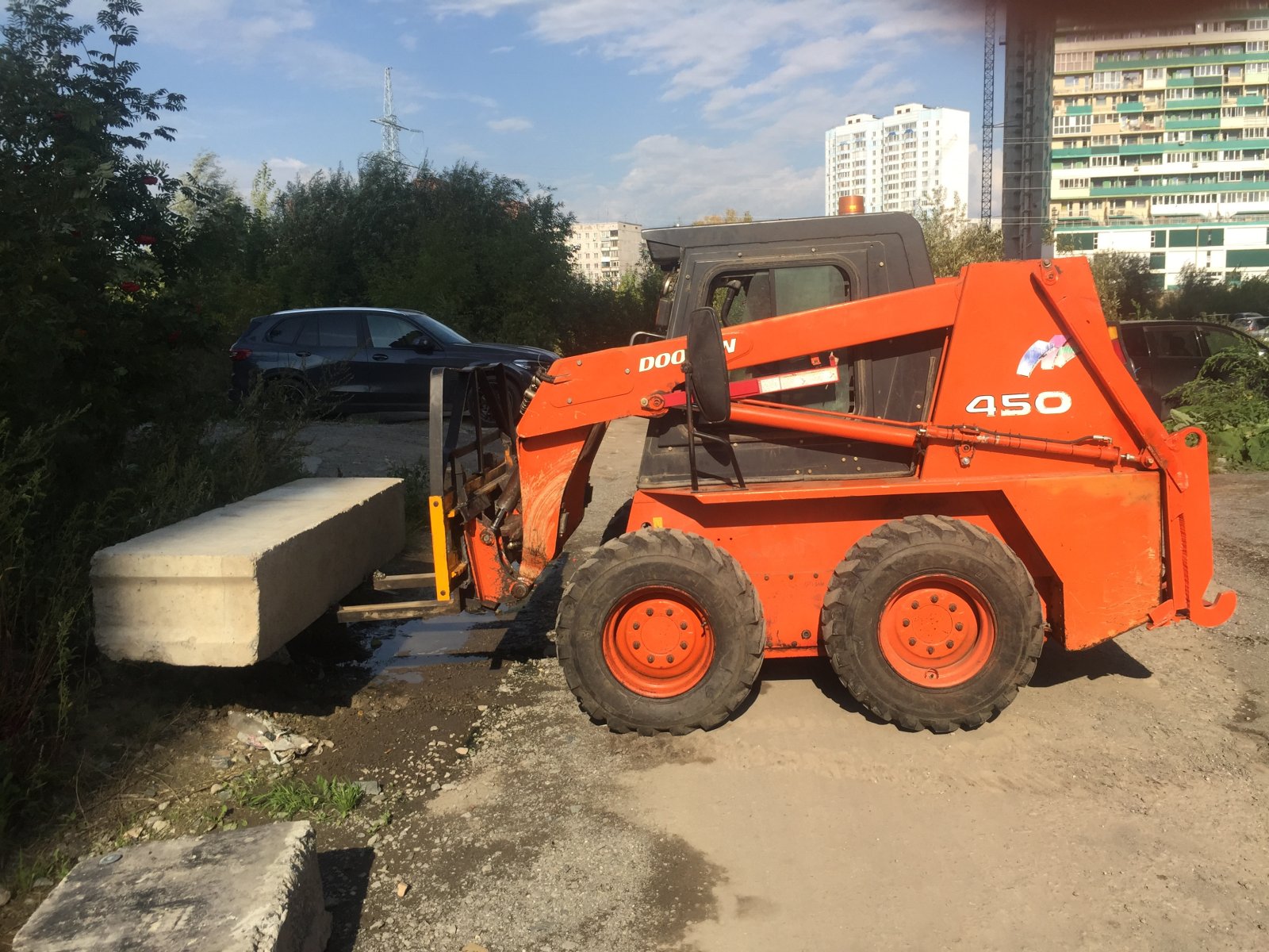 Услуги минипогрузчика от собственника