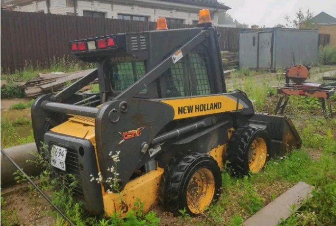 Аренда мини погрузчика New Holland с оператором