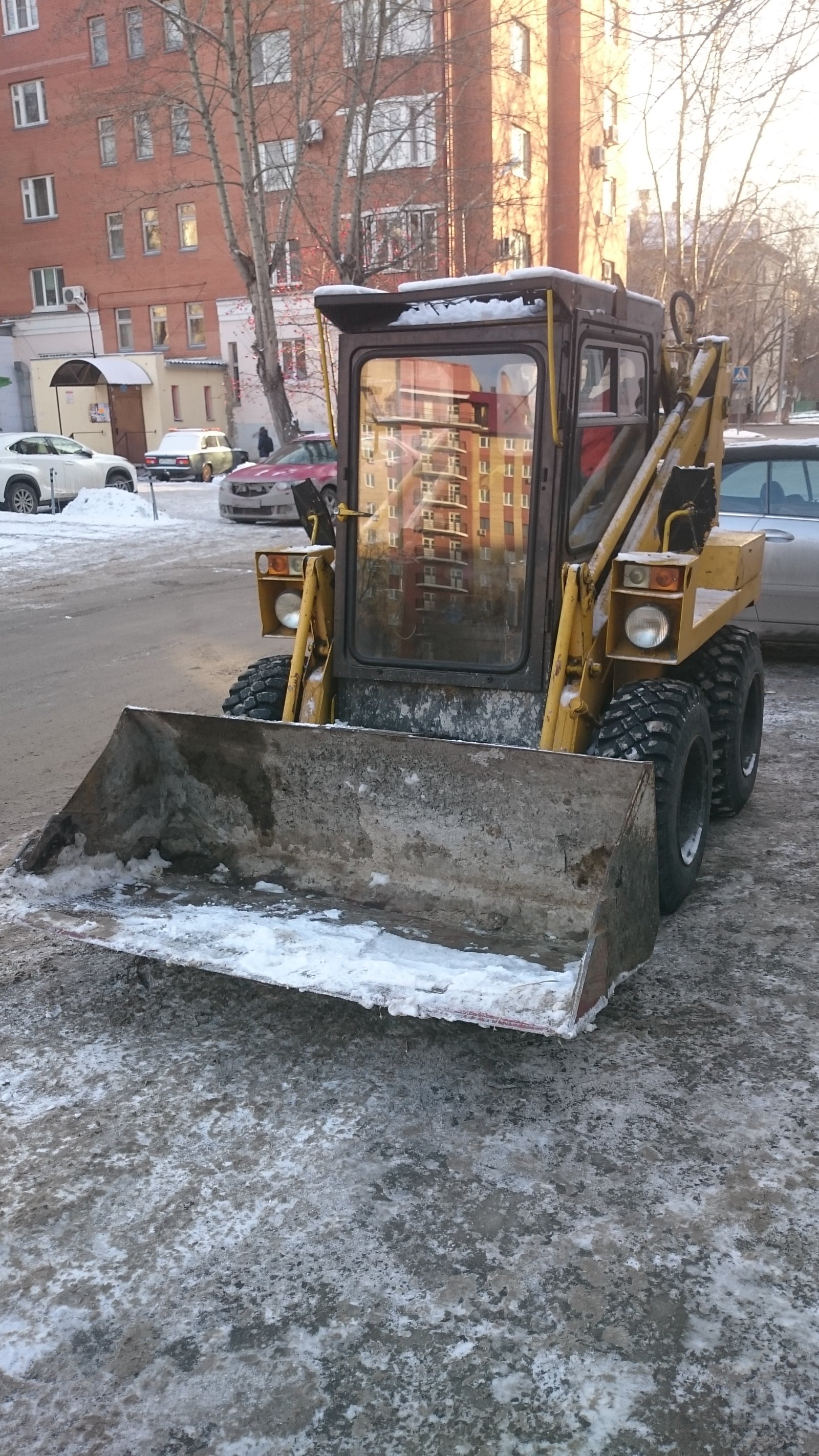 Услуги мини-погрузчика от собственника