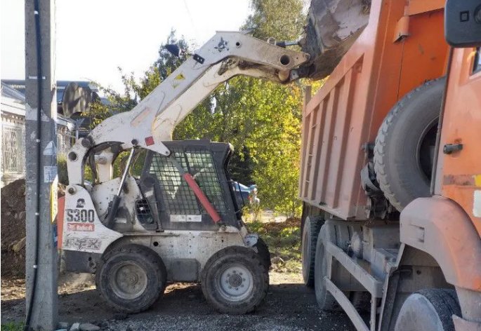 Услуги мини погрузчика бобкат a 300