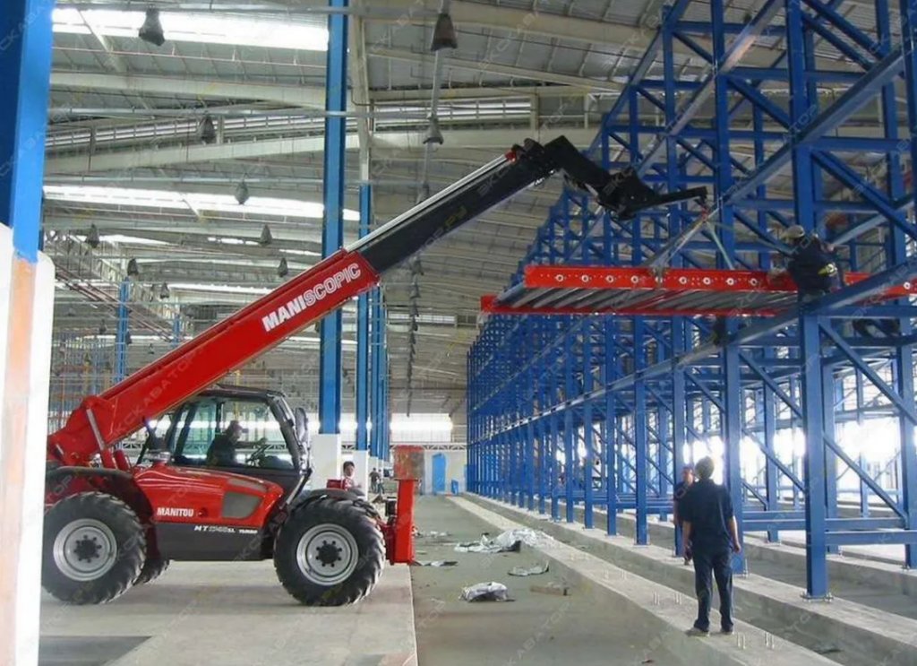 Услуги телескопического погрузчика