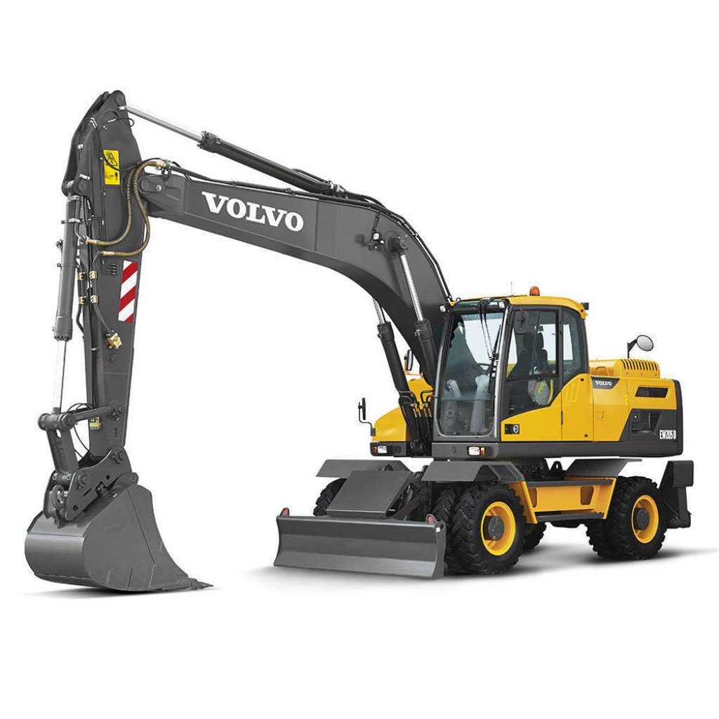 Аренда колесного экскаватора Volvo EW205D