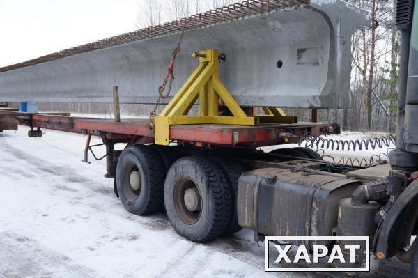 Балковоз для перевозки мостовых пролётных балок