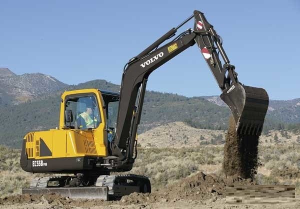 Сдам в аренду мини экскаватор Volvo EC55В