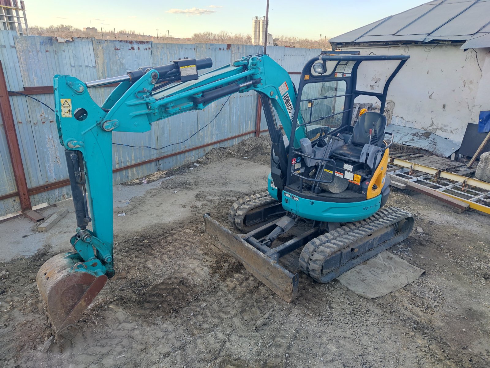 Услуги мини экскаватора kubota