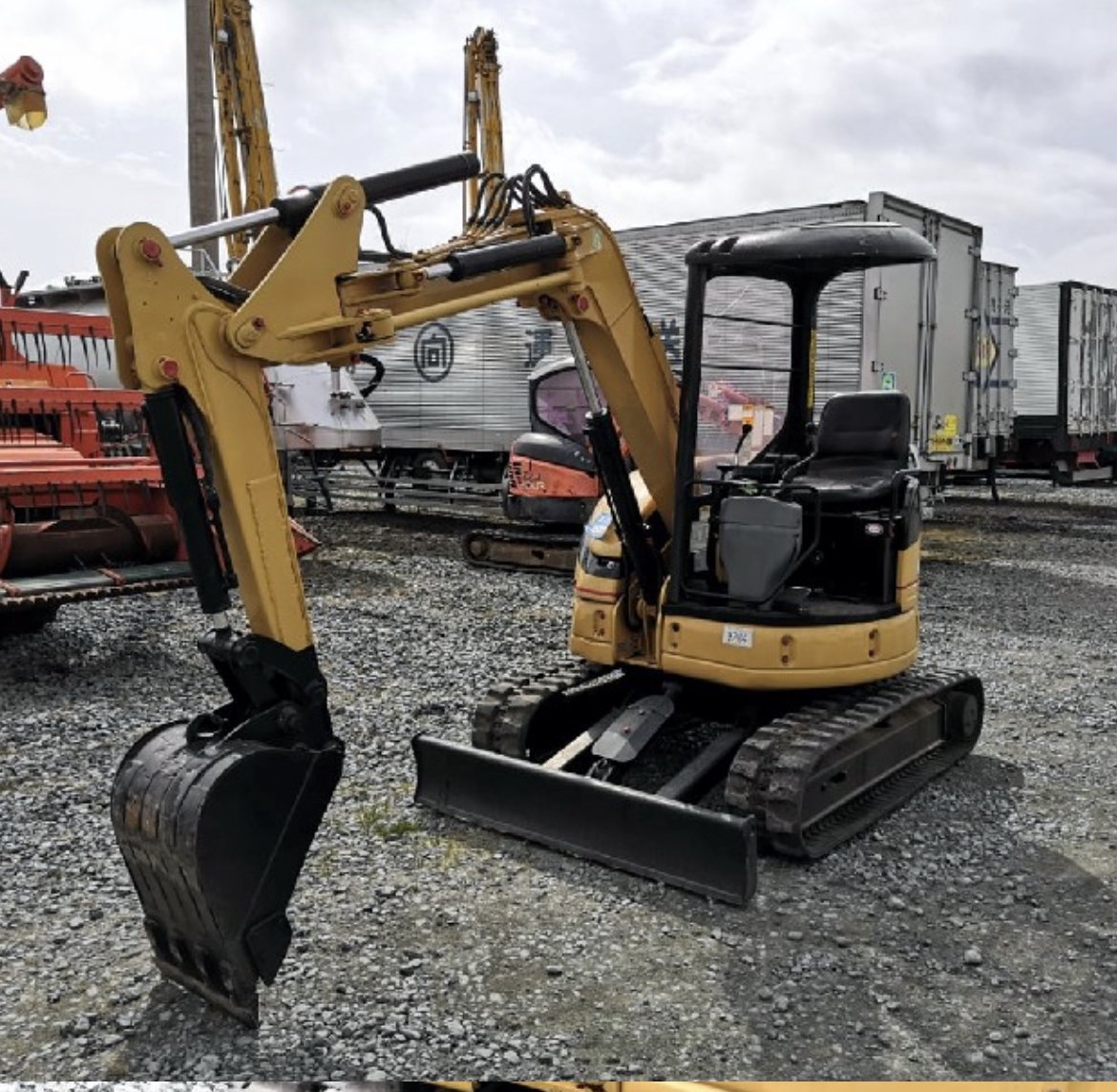 Cat 3 tonn Мини-экскаватор. Копка