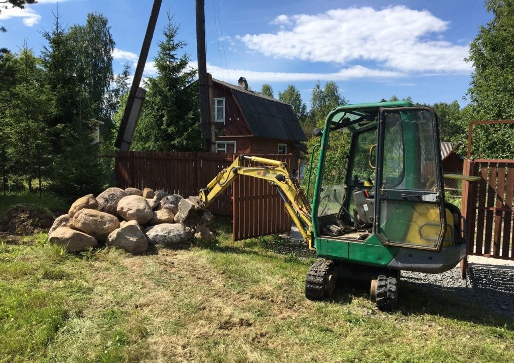 Прокат экскаватора Ihi30j, ширина 1м, ковши 50-100см