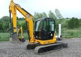 Аренда мини-экскаватора на гусеничном ходу JCB
