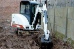 Аренда мини-экскаватора KOMATSU Bobcat 331, полноповоротный