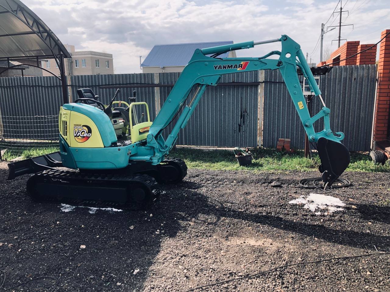Аренда экскаватора Yanmar vio20 global, ковши 300-1500 мм