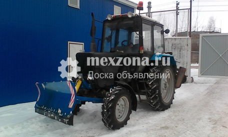 Аренда подметально-уборочного трактора с щеткой