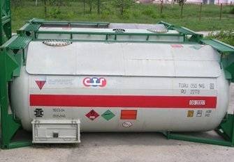 Газовые танк-контейнеры с нижним сливом