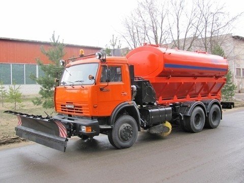 Услуги поливомоечной машины Камаз 65115