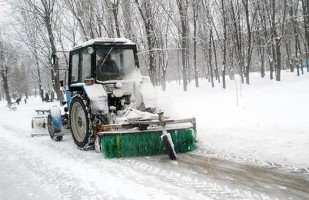 Услуги подметально-уборочной техники щётки МТЗ