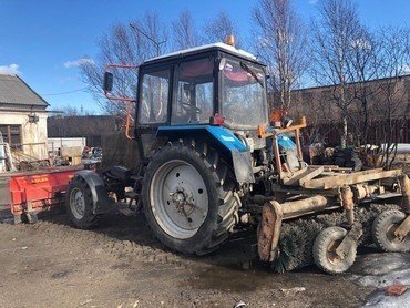 Услуги трактора щетки ВКМ-44 на базе БЕЛАРУС 82. 1