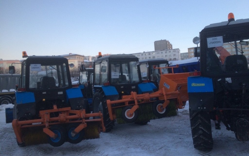 Услуги коммунальной щётки Беларусь