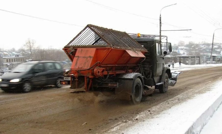 Аренда кдм, мдк с пескоразбрасывателем