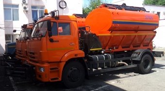 Аренда пескоразбрасывателя На базе КАМАЗ 4325 - (8